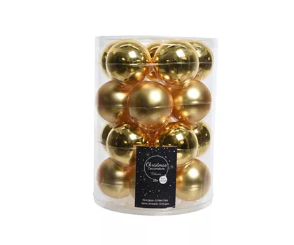 Christbaumkugeln Gold Ø 6cm 