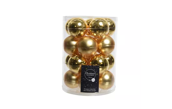 Christbaumkugeln Gold Ø 6cm  Christbaumkugeln Gold Ø 6cm
