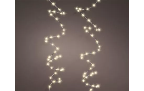 Micro-Lichterkette LED Strangbeleuchtung, 100 Lichter 495 cm