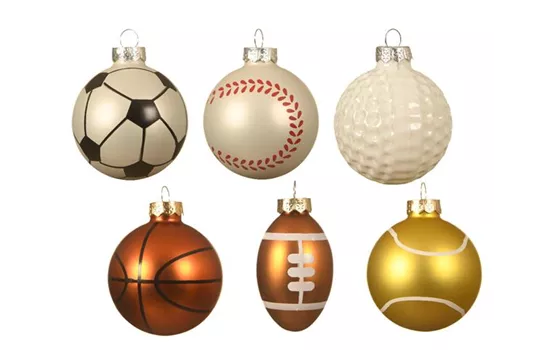 Weihnachtskugel 'Sportbälle' Weihnachtskugel 'Sportbälle'