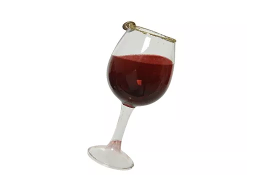 Weihnachtskugel 'Weinglas' Weihnachtskugel 'Weinglas'