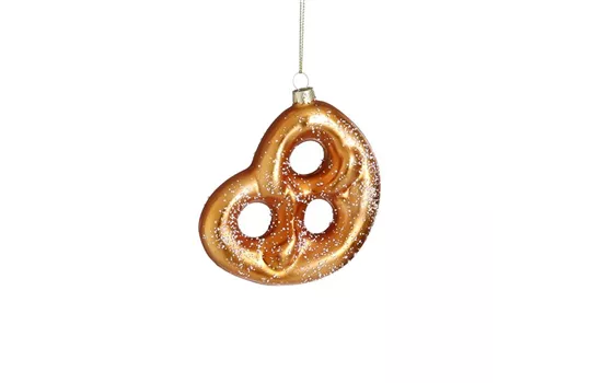 Weihnachtskugel 'Brezel'