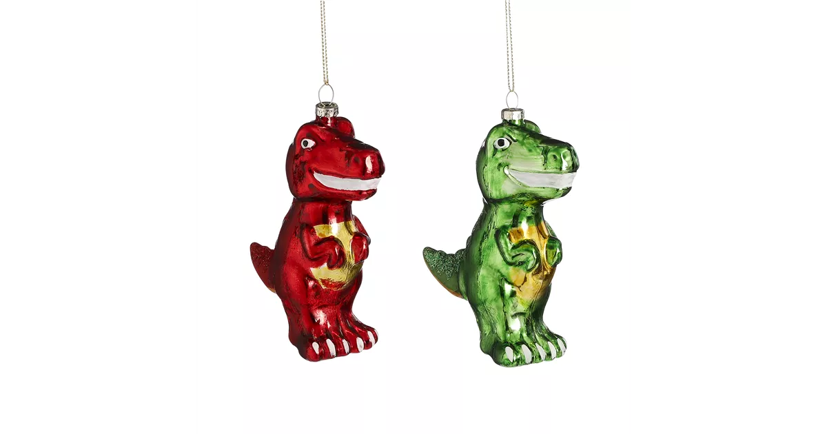 Ginger Ray Grüne Dinosaurier-Wimpelkette – Mit Spikes, Kein Helium Nötig, Für Dino-Partys
