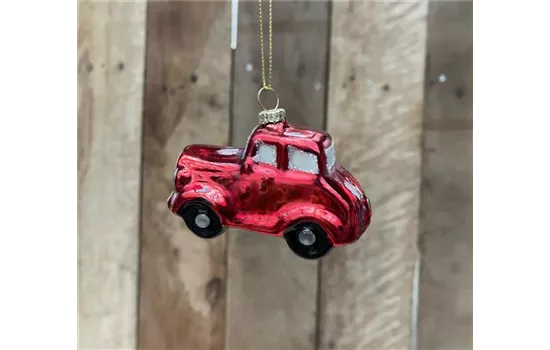 Weihnachtskugel 'Weihnachts-Auto'
