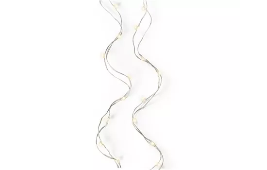 Micro Lichterkette, Strangbeleuchtung LED, Innen, 195 cm, 40 Lichter Micro Lichterkette, Strangbeleuchtung LED, Innen, 195 cm, 40 Lichter