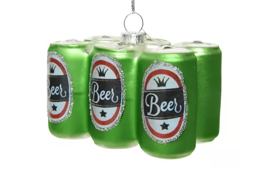 Weihnachtskugel 'Sixpack - Bier' Weihnachtskugel 'Sixpack - Bier'