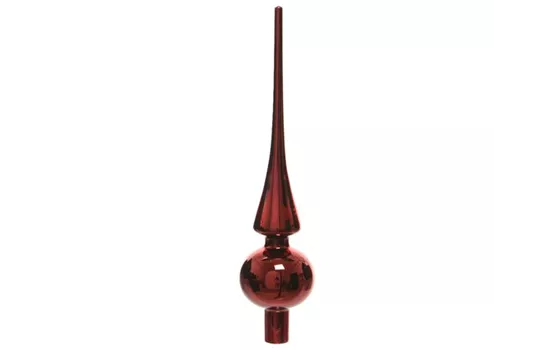 Christbaumspitze 'Dunkelrot glänzend' Christbaumspitze 'Dunkelrot glänzend'