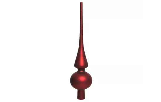 Christbaumspitze 'Dunkelrot matt' Christbaumspitze 'Dunkelrot matt'