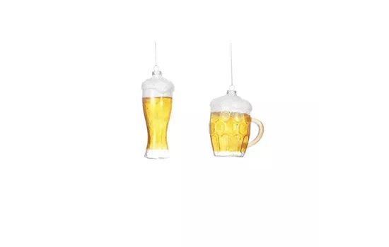 Weihnachtskugel 'Bierglas' und 'Bierkrug' Weihnachtskugel 'Bierglas' und 'Bierkrug'