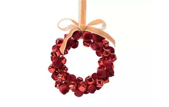 Türkranz weihnachtliche "Metall Rassel" Türkranz weihnachtliche "Metall Rassel"