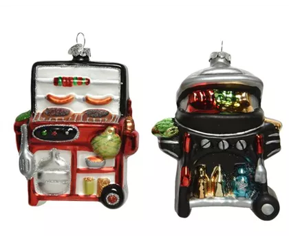 Christbaumkugel "BBQ - Grill"