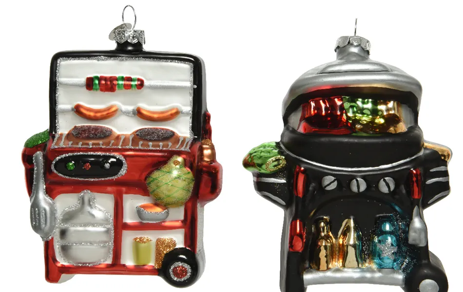Christbaumkugel "BBQ - Grill"