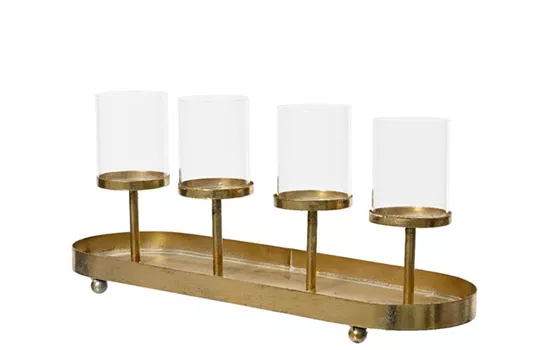 Kerzenhalter vier Kerzen, schöne Form Kerzenhalter vier Kerzen, schöne Form