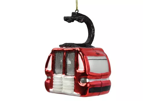 Weihnachtskugel 'Ski-Gondel' Weihnachtskugel 'Ski-Gondel'