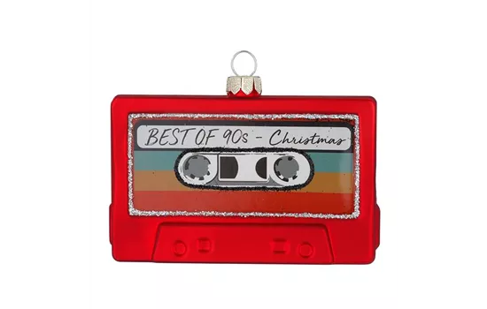 Weihnachtskugel 'Cassette', BEST OF 90s