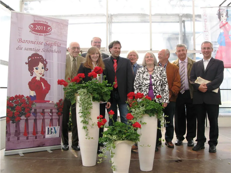 Gruppenbild mit der Baronesse Sophia